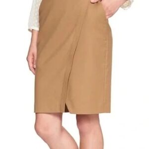 Banana Republic Camel Pencil Skirt